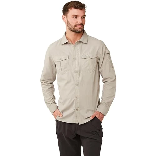 Men's Nl Adv Ls Shirt, Parchment, XXL