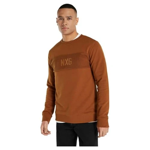 Men's Nxgkeeton Sweatshirt, Tortoisebrown, XL