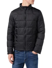 Men's Nylon Lightweight Quilted Jacket, Beautiful Black, XS Men's Nylon Lightweight Quilted Jacket, Beautiful Black, XS