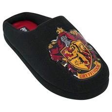 Mens Official Harry Potter Slip on Mule Slippers Griffiyndor Hogwarts Sizes 7-8, 9-10 & 11-12 (UK Me