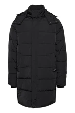 Men's Ohlsen 0038 Long Puffer Jacket with Hood, 194007/Anthracite Black, L