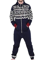 ® Mens Onesie Adult Jumpsuit One Piece Pajamas Unisex Nightwear Navy ® Mens Onesie Adult Jumpsuit One Piece Pajamas Unisex Nightwear Navy