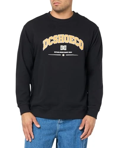 Men's Orientation Pullover Crewneck Sweatshirt, Black, S