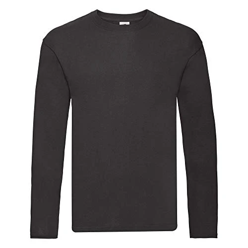 Mens Original Long Sleeve T-Shirt (2XL) (Black)