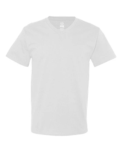 Mens Original V Neck T-Shirt (XL) (White)