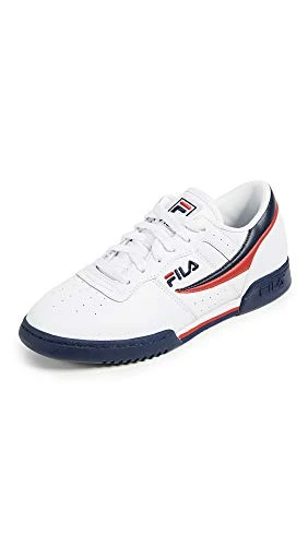 Men's Original Vintage Fitness Shoe,White/Navy/Red,10.5 M