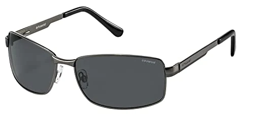 Men's P4416 Sunglasses, Silver, 63