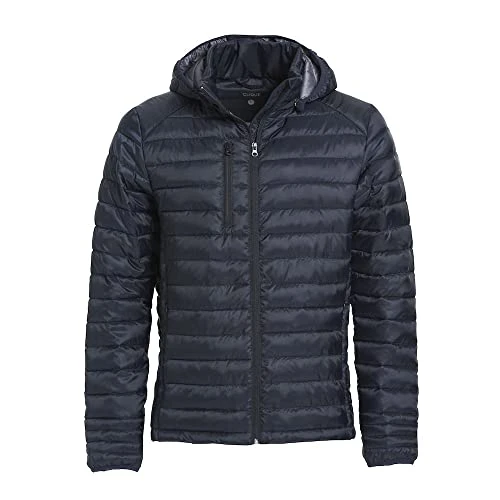 Mens Padded Jacket (L) (Dark Navy)