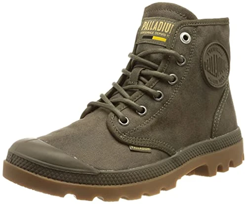 Men's Pampa Hi Wax Sneaker Boots, Major Brown, 3.5 UK