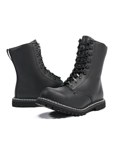 Men's para Winter Lining Military and Tactical Boot, Schwarz, 8 UK
