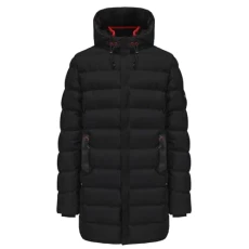 Mens Parka Jacket Black M