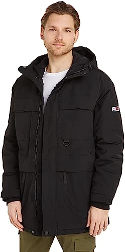 Men's Parka Tech Winter, Black (Black), XXL