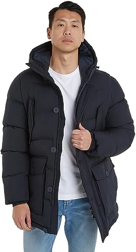 Men's Parka Winter, Blue (Desert Sky), L