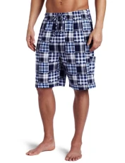 Men's Patchwork Knit Short, Peacoat, S Men's Patchwork Knit Short, Peacoat, S