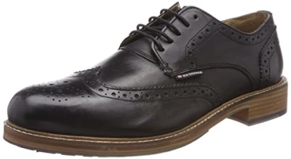 Men's Patrick Brogues, Black (Black 001), 11.5 UK