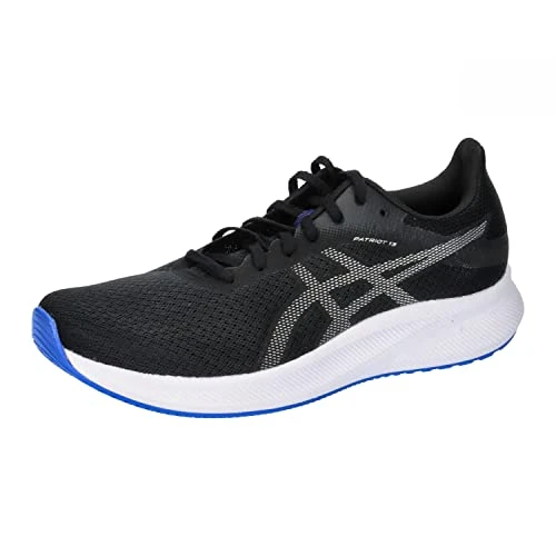 Men's Patriot 13 Sneaker, Black/Pure Silver, 10.5 UK