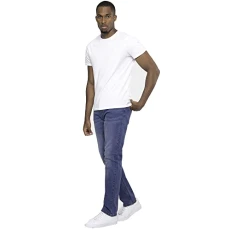 Men's Penrith Light Wash Straight Leg Stretch Jeans Men's Penrith Light Wash Straight Leg Stretch Jeans