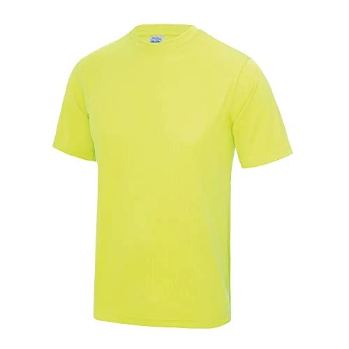 Mens Performance Plain T-Shirt (XS) (Electric Yellow)