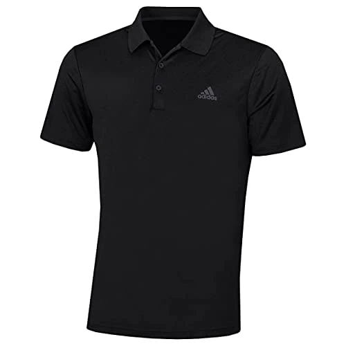 Men's Performance Primegreen Polo Shirt (Short Sleeve) L Black