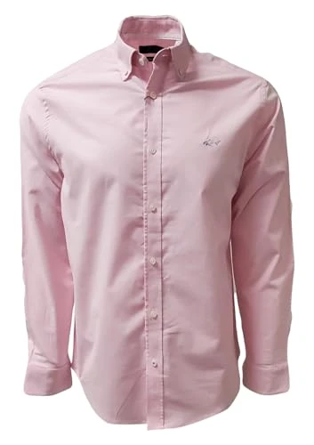 Men's Performance Stretch Buttondown Shirt, Pink Cure (Pkcr), Medium