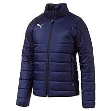 Men's Piumino Liga Casuals Winter Jacket, Blu_Bianco, S Men's Piumino Liga Casuals Winter Jacket, Blu_Bianco, S