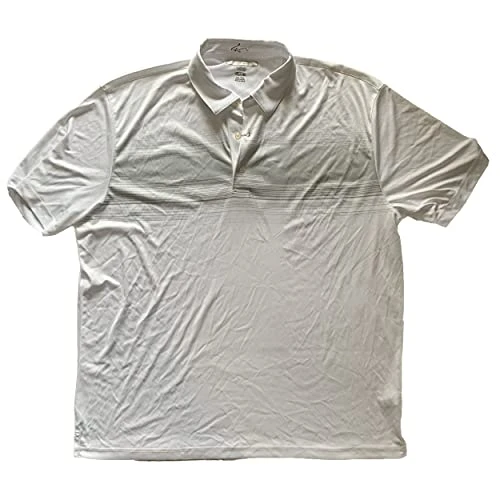 Men's PlayDry ML75 Short Sleeve Polo Shirt (White, XX-Large)