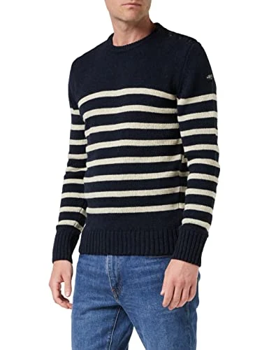 Men's Ploutrider1 Jumper, Blue (Navy/Natural Navy/Natural), Medium (Size: M)