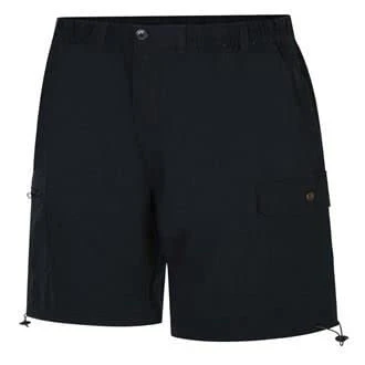 Men's Plus Size Ripstop Pure Cotton Shorts with Velcro Fastening Pockets (ST055) Navy in 3XL