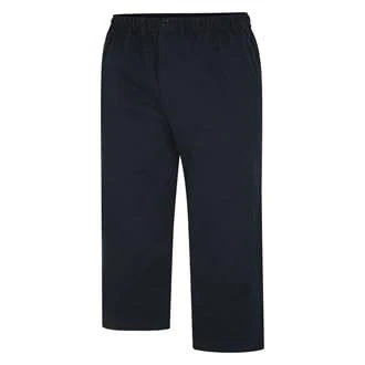 Men's Plus Size Stretchable Cotton Rugby Trouser with 4 Pockets (TR056) Black in 5XL-29