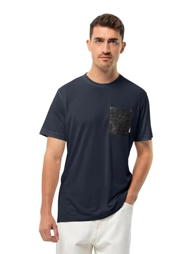 Men's Pocket Karana T M T-Shirt, Night Blue, 3XL