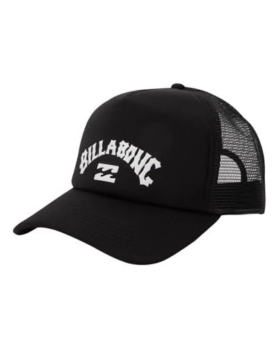 Mens Podium Trucker Cap, Black