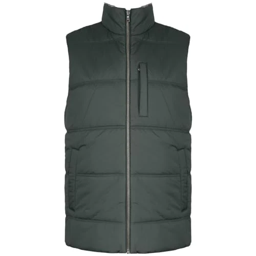 Men's Polar Fleece Gilet Outdoor, Green (Pine Tree 6fl), X-Small