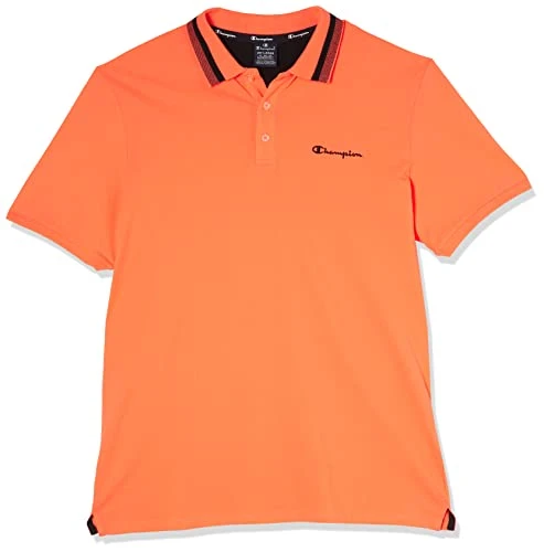 Men's Polo Gallery Soft Fluo Shirt, Salmone, S