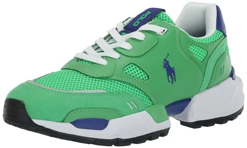 Men's Polo Jgr Pp Sneaker, Toucan Green/City Royal, 10 UK