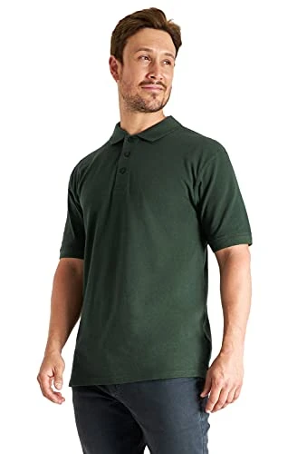 Mens Polo Shirts, Short Sleeve Polo Shirts XS-5XL Casual Work Sports (Green, M)