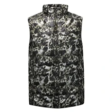 Mens Porsche Design Insulated Print Gilet Camo Vest AX6168 Mens Porsche Design Insulated Print Gilet Camo Vest AX6168