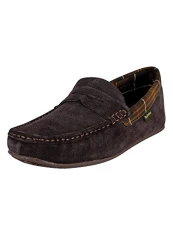 Men's Porterfield Suede Slippers, Brown, 11 UK Men's Porterfield Suede Slippers, Brown, 11 UK