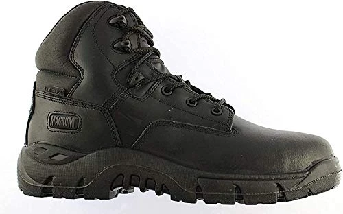 Mens  'PRECISION SITEMASTER' Fully Composite Waterproof Safety Boots - Black Full Grain Leather, Men