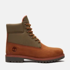 Mens Premium Inch Workwear II Nubuck Boots - Brown