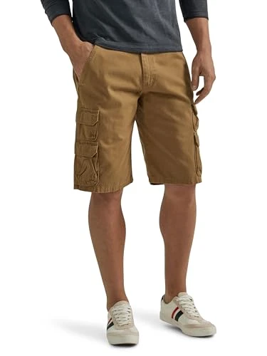 Men's Premium Twill Cargo Short, Acorn Twill, 36