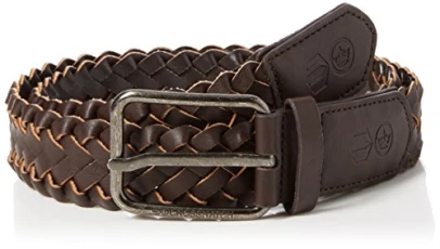 Men's Pretzel Belt, Brown, Medium Men's Pretzel Belt, Brown, Medium