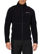 Men's Prism Micro Polartec Fleece Jacket, Added Warmth, Extra Comfortable, Black, L Men's Prism Micro Polartec Fleece Jacket, Added Warmth, Extra Comfortable, Black, L