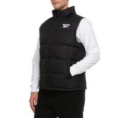 Mens Puffer Vest, Black, Small Mens Puffer Vest, Black, Small