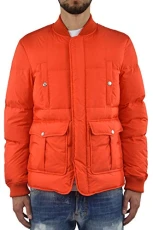 Men's Puffer with Pockets Orange - size 48 Men's Puffer with Pockets Orange - size 48