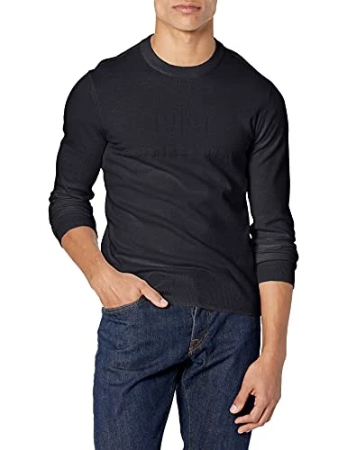 Men's Pullover Sweater, Navy, S UK