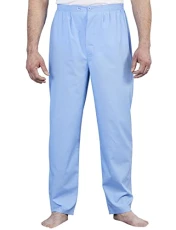 | Men's | Pyjama Trousers (2 pack) Plain | Blue | Men's | Pyjama Trousers (2 pack) Plain | Blue