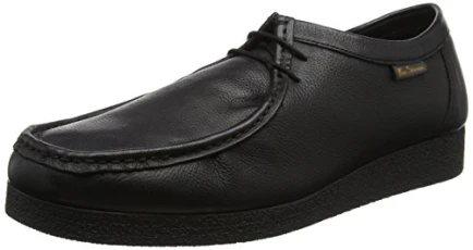 Men's Quad Loafers, Black Black, 10 UK