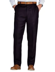 Mens Quality Formal Smart Casual Work Trousers Home/Office Black 34W x 31L Mens Quality Formal Smart Casual Work Trousers Home/Office Black 34W x 31L