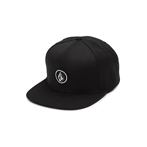 Men's Quarter Twill Headwear, Black, One Size UK