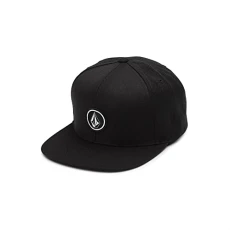 Men's Quarter Twill Headwear, Black, One Size UK